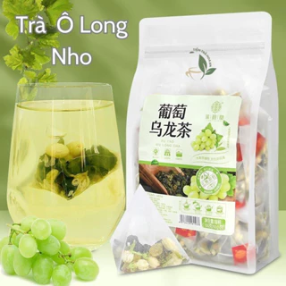 Trà detox trà trái cây trà ô long nho trà nho xanh hoa nhài thanh nhiệt giải khát