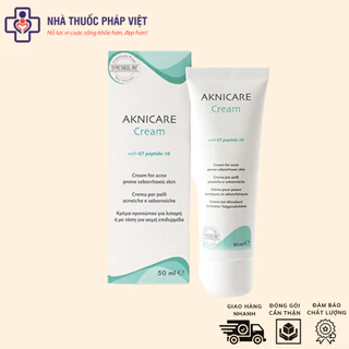 Kem kiểm soát nhờn và giữ ẩm cho da mụn Aknicare Cream 50ml