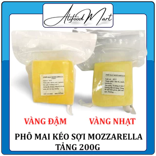 Phô Mai Mozzarella Kéo Sợi Đức Khối 200g