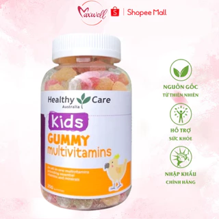 [Mã BMLTA35 giảm đến 35K đơn 99K] Kẹo dẻo vitamin Healthy Care kids gummy multivitamins cho bé hộp 250 Viên Maxwell