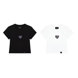 Áo Croptop Nữ Form Ôm PRADIES Cute Heart