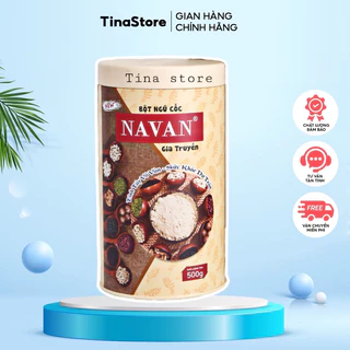 Ngũ cốc NaVan lon 500g giúp lợi sữa , tăng cân, giảm cân, bổ sung dinh dưỡng,sữa bầu giúp bé tăng cân - tinastore29