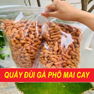 1 Kg Quẩy Đùi Gà Phô Mai Cay Thơm Giòn Khó Cưỡng - Đồ Ăn Vặt Việt Nam