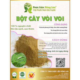 ✅ Bột Cây Vòi Voi pha uống (không pha chộn tạp chất, đã sao thơm, không chất bảo quản)