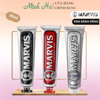 Kem đánh răng Marvis Ý 85ml loại bỏ mảng bám, sạch răng thơm miệng