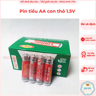 Combo 2 Pin Tiểu AA - Pin con thỏ - Viên Lớn Rabit - Pin Cho Đèn Pin, Đồng Hồ, Đồ Chơi Các Loại