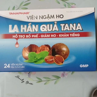 Viên ngậm ho LA HÁN QUẢ TANA( Lẻ vỉ 8 viên)