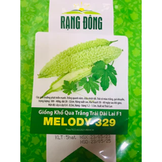 Khổ Qua TRẮNG Trái Dài Lai F1MELODY 329 Rạng Đông 5 hạt