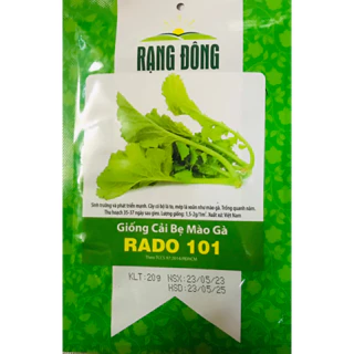 hạt Giống Rau Cải Bẹ Mào Gà 20gr