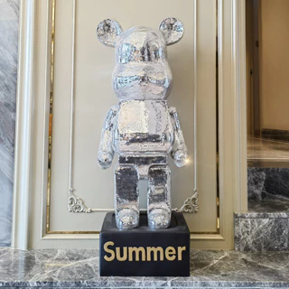 BearBrick Cao Cấp Sz 80, Tượng BearBrick Trang Trí Phòng Khách - SHIN STORE