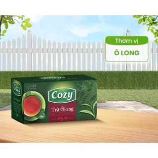 Trà Olong túi lọc Cozy (25 túi lọc x 2gr) - Thức uống giải khát ngọt ngào, thơm ngon