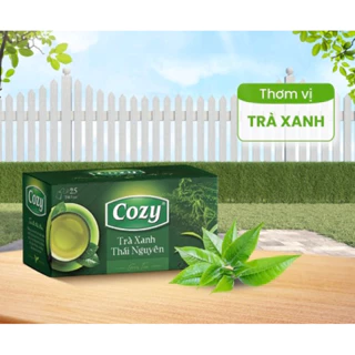 Trà Xanh TN túi lọc Cozy (25 túi lọc x 2gr)