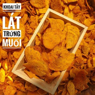 800gr - Snack khoai tây lát trứng muối