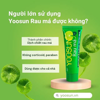 YOOSUN RAU MÁ (chính hãng-date xa) túp 25g