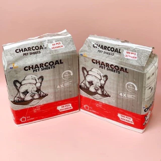 Túi tã lót chuồng cho chó mèo thú cưng, lót lồng khay vệ sinh, sàn xe charcoal than carbon hoạt tính