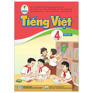 Sách - Tiếng Việt Lớp 4 Tập 1 - Cánh diều (Sư Phạm) Kèm 1 tờ Thời Khóa Biểu