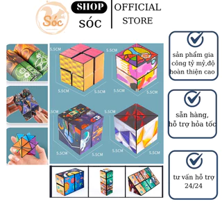 Rubik biến thể, Đồ chơi khối lập phương ma thuật Magic Cube - Rubik 3D thay đổi hình dáng Phát triển trí não cho bé