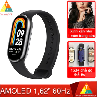 Vòng đeo tay thông minh Mi Band 8 Miband8 -Smart band8 bản quốc tế full tiếng việt