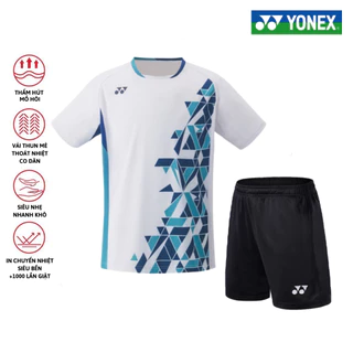 Áo cầu lông, quần cầu lông Yonex chuyên nghiệp mới nhất sử dụng tập luyện và thi đấu cầu lông M2S18