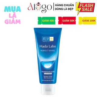 Kem Rửa Mặt Dưỡng Trắng Hada Labo Perfect White Cleanser 80g