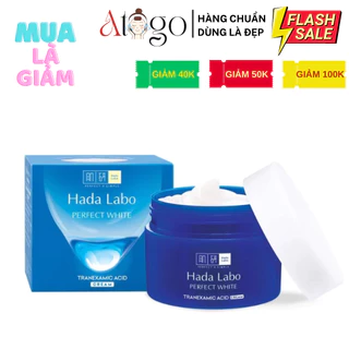 Kem Dưỡng Trắng Da Tối Ưu Hada Labo Perfect White Cream 50g (Xanh)