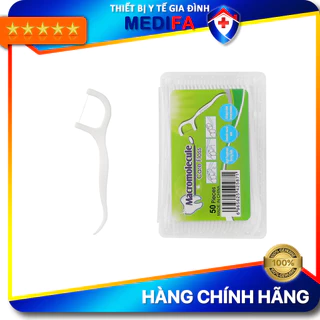 [HB Gift] Hộp 50 Chiếc Tăm Chỉ Nha Khoa Vệ Sinh Kẽ Răng Chân Nướu