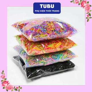 Thun buộc tóc co giãn nhiều màu sắc | Tubu