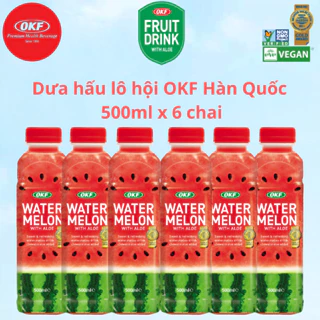 Nước dưa hấu lô hội (NƯỚC DƯA HẤU) OKF Hàn Quốc x 6 chai