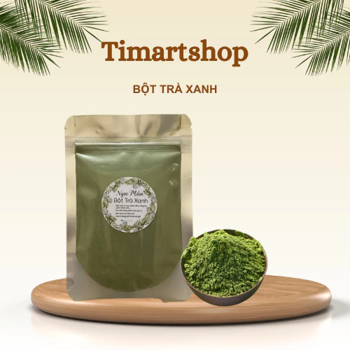 [100g ] Bột trà xanh nguyên chất Ngọc mầm