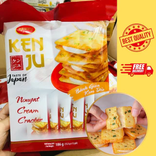 Bánh KenJu kem dẻo túi 186g