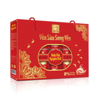 [Hộp 6 lon] Nước Yến sào nguyên chất Song Yến đóng lon