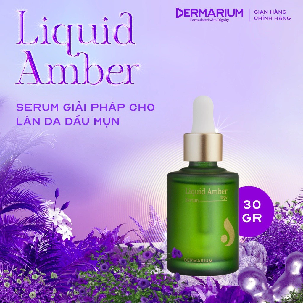 Dermarium Serum Liquid Amber dành cho da mụn 30g Tiệm Cô Chi HCM