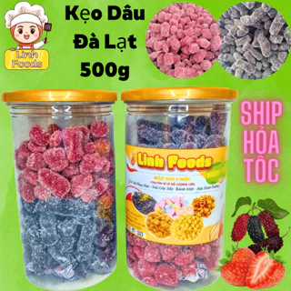 Kẹo Dâu Tây, Dâu Tằm Đà Lạt #FREESHIP ĐƠN TỪ 50K