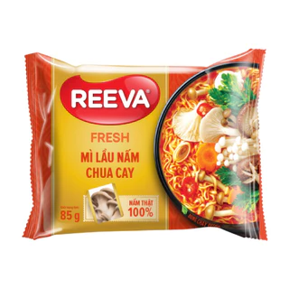 5 gói mì REEVA lẩu nấm chua cay ( gói 85g )