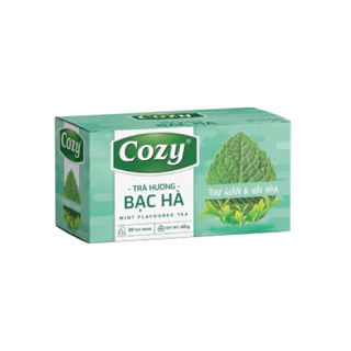 Trà Túi lọc Cozy hương Bạc Hà hộp 50gram/25 túi