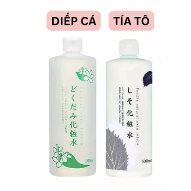 Nước hoa hồng Toner  Dokudami Natural Skin Lotion Nhật 500ml