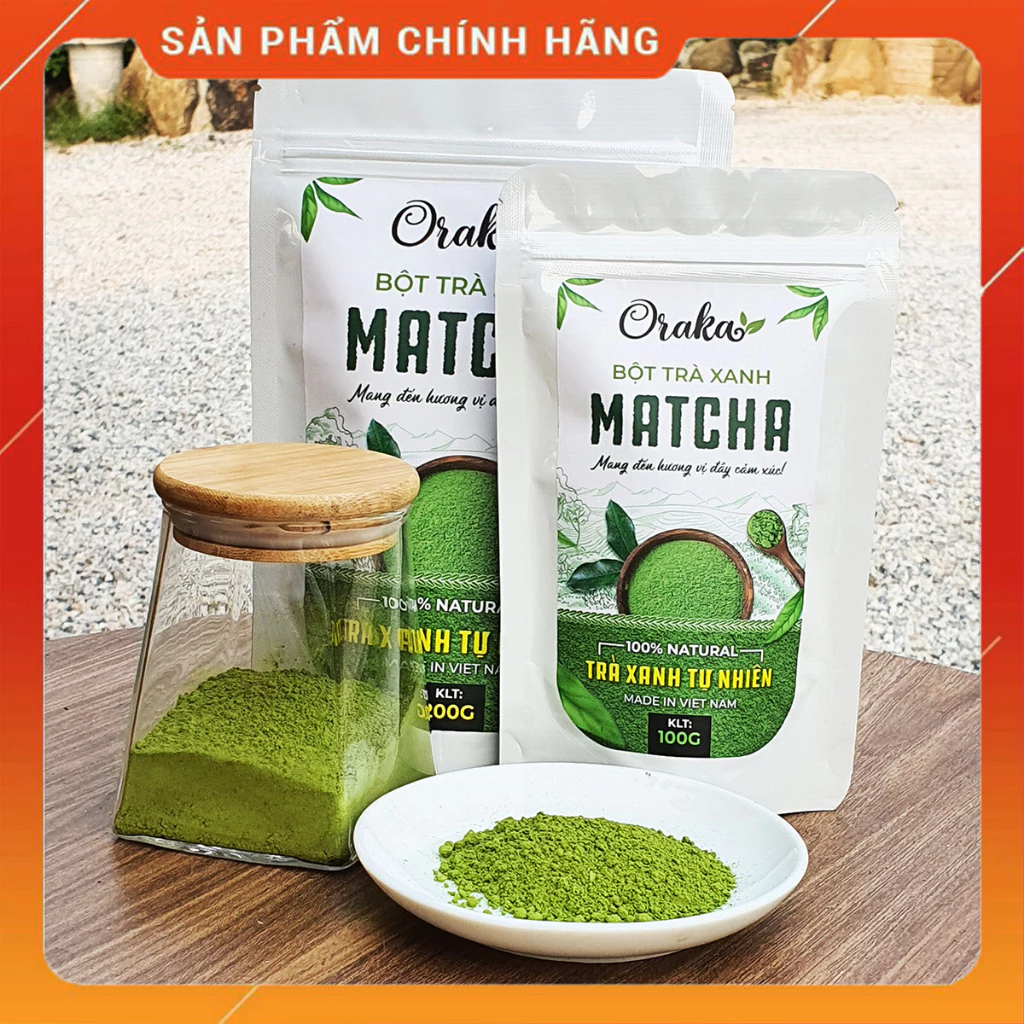 Bột Matcha Trà xanh -  Bột Trà Xanh Nguyên Chất 100% Từ Công Nghệ Nhật Bản dản xuất tại Thái Nguyên