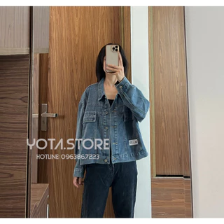 Áo khoác jeans lửng - G011