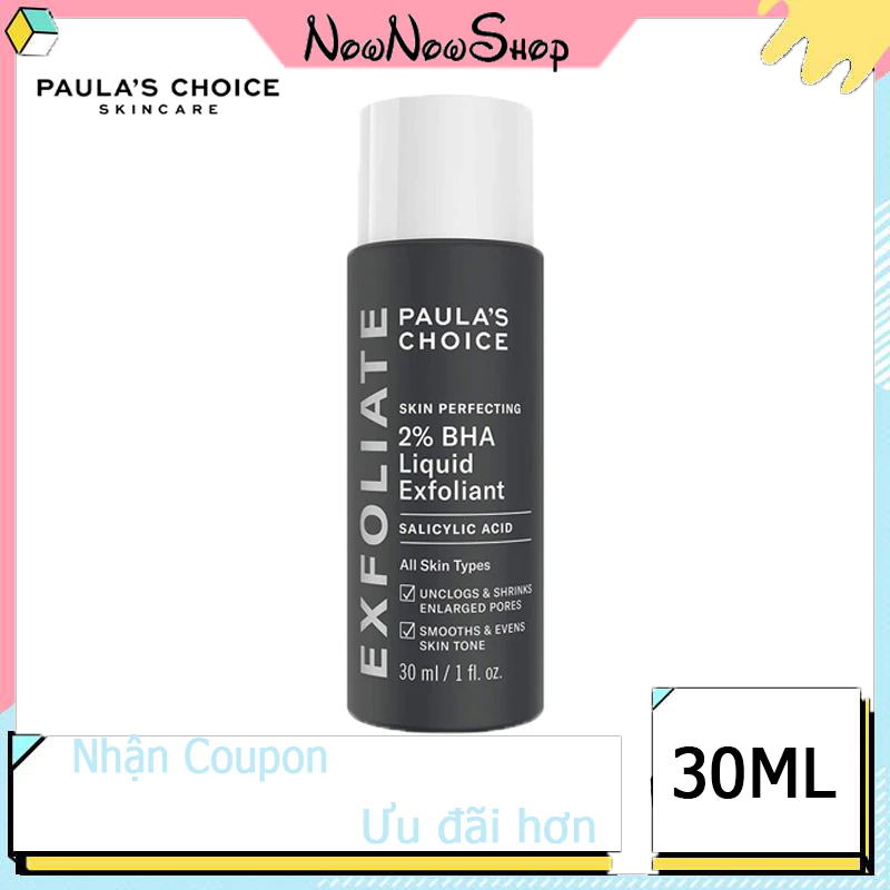 Dung dịch loại bỏ tế bào chết Paula's Choice 2% BHA 30ml