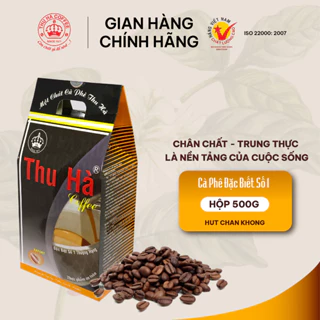 Cà Phê Đặc Biệt Số 1 THU HÀ COFFEE Hộp 500g Hậu Vị Khó Quên