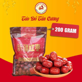 Táo Đỏ Tân Cương Loại 1 Túi 100/200 Gram Hạt Nhỏ Thịt Dày Mềm Ngọt