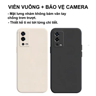 Ốp lưng Oppo A55 4G / A55 5G cạnh vuông,viền vuông,bảo vệ camera siêu rẻ