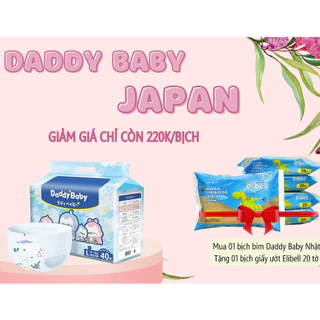 ⚡TẶNG QUÀ⚡Bỉm DADDY BABY nội địa HÀN QUỐC, Bỉm DADDY BABY xuất Nhật CAO CẤP S28/M24/L20/XL18/XXL17