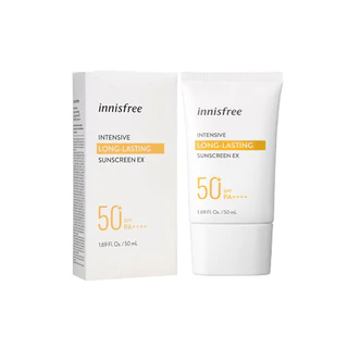 Kem Chống Nắng Cho Da Hỗn Hợp, Da Dầu Innisfree Intensive Long-lasting Sunscreen EX SPF50+PA++++ 50ml