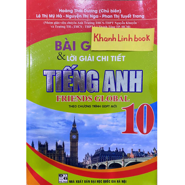 Sách - Bài Giảng Và Lời Giải Chi Tiết Tiếng Anh 10