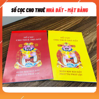 Sổ cọc CHO THUÊ nhà đất - mặt bằng