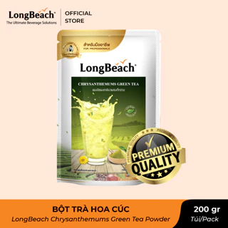 Bột Trà Xanh Hoa Cúc - LongBeach Chrysanthemum green Tea Powder 200 G