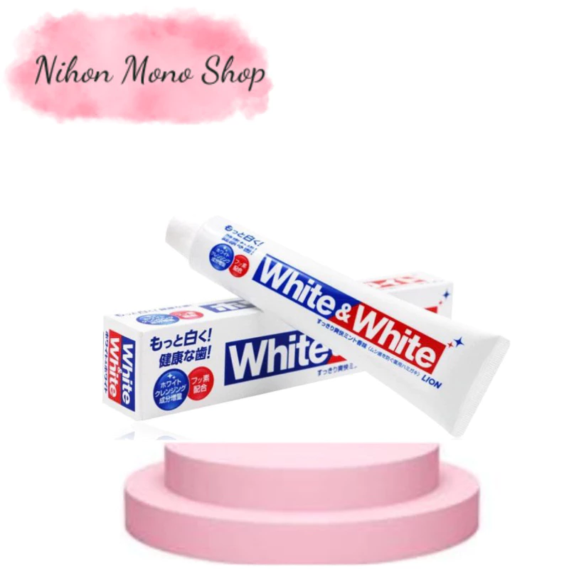 Kem đáng răng White and White Nhật Bản 150g