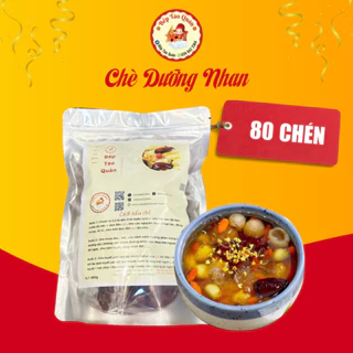 Set Nguyên Liệu Chè Tuyết Yến Dưỡng Nhan 14 Vị 650 Gram (Tặng thêm 20g) Ít Đường - Bếp Táo Quân