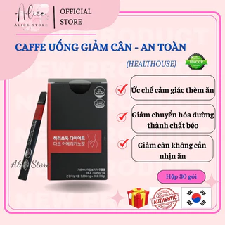 Bột Cafe Uống Giảm Cân Hiệu Quả, An Toàn Chiết Xuất Quả Bứa HealthHouse Heorissok Diet Americano Flavor (Hộp 30 gói)